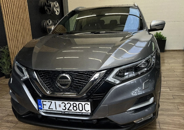 Nissan Qashqai cena 77900 przebieg: 91371, rok produkcji 2018 z Kisielice małe 781
